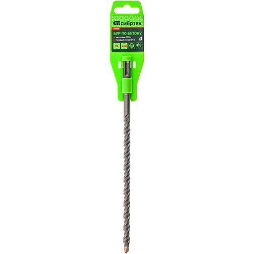 Бур 10*260 SDS-plus Сибртех, 2/