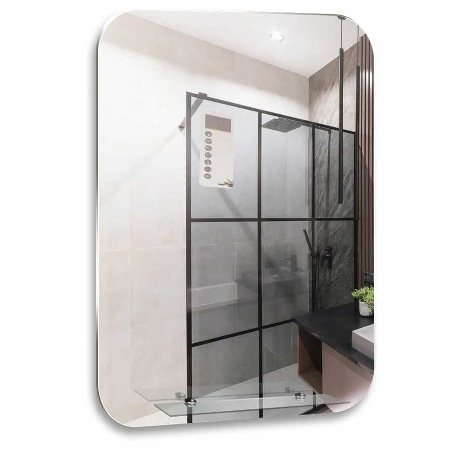 Зеркало MIXLINE, Адель, 550*800, ШВ с полкой