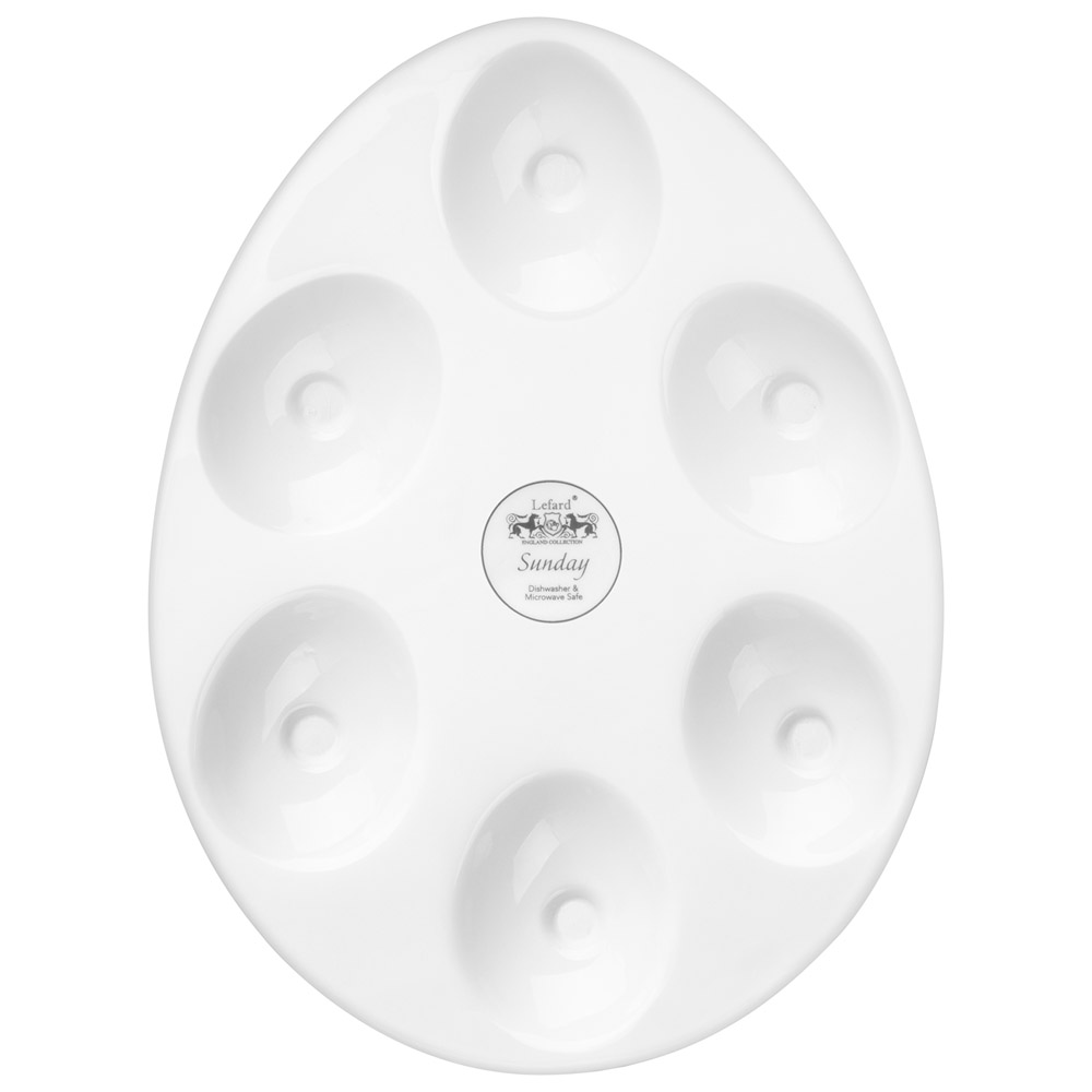 БЛЮДО ДЛЯ 6 ЯИЦ LEFARD, SUNDAY, 25, 5*20*2 СМ