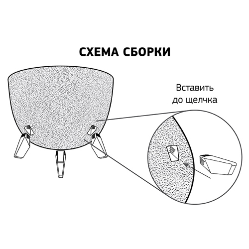 Кашпо 12 л IDEA ФЛОРИАН М 3187, 350 мм, графитовый
