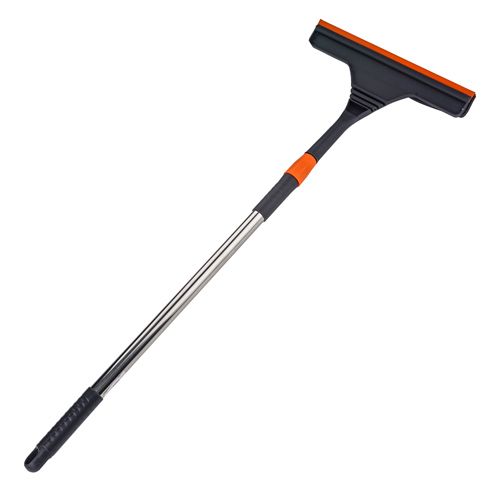 Окномойка телескопическая ручка 110см, резинка 28см, насадка микрофибра, 1/100