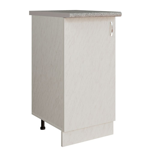 Стол разделочный 40 ЛДСП, белый мрамор, 1/1