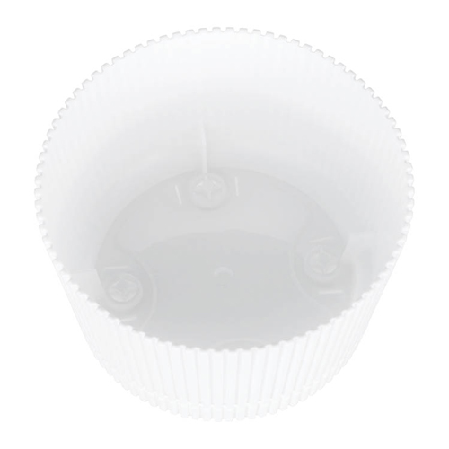 Кашпо 1.3 л IDEA СТРИП М 3246, 140 мм, с подставкой, белое