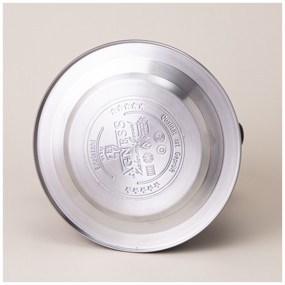 ЧАЙНИК AGNESS СО СВИСТКОМ, СЕРИЯ ТЮДОР, 3,0Л ТЕРМОАККУМУЛИРУЮЩЕЕ ДНО,ИНДУКЦИЯ,ВСТРОЕННЫЙ ТЕРМОМЕТР