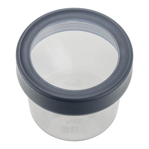 Емкость для продуктов 0.5 л IDEA ОПТИМ М 1476, графитовая