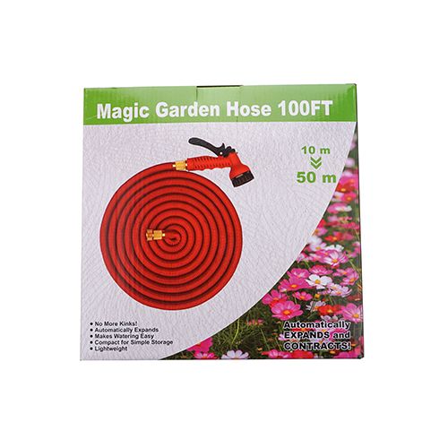 Шланг полив. ЧУДО-Шланг 50м, латунный фитинг, 1/1