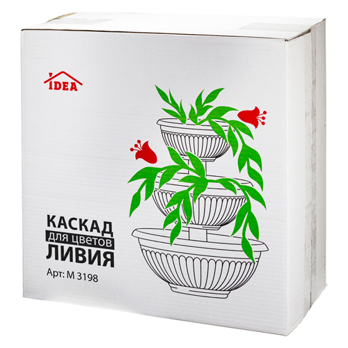 Каскад для цветов IDEA ЛИВИЯ М 3198, мраморный