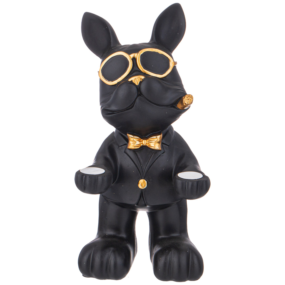 ПОДСТАВКА ДЕКОРАТИВНАЯ ДЛЯ МЕЛОЧЕЙ, СОБАКА, 14Х15, 5Х29СМ