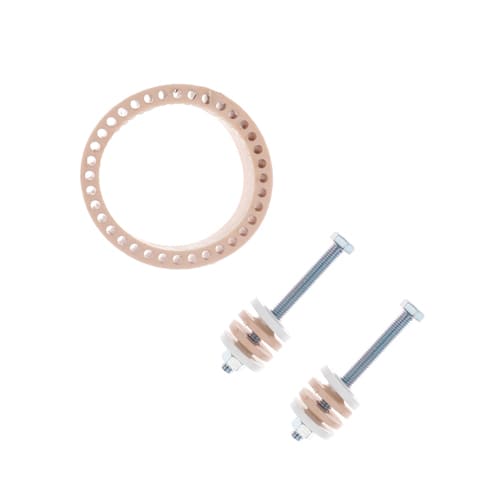 Арматура для компакт бачка унив. Тула РБМ, красная, АС-1,1М металл, 1/20