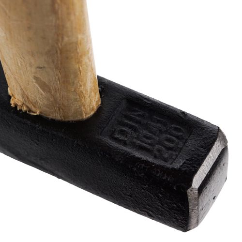 Молоток 200 гр, с деревянной ручкой, 1/120