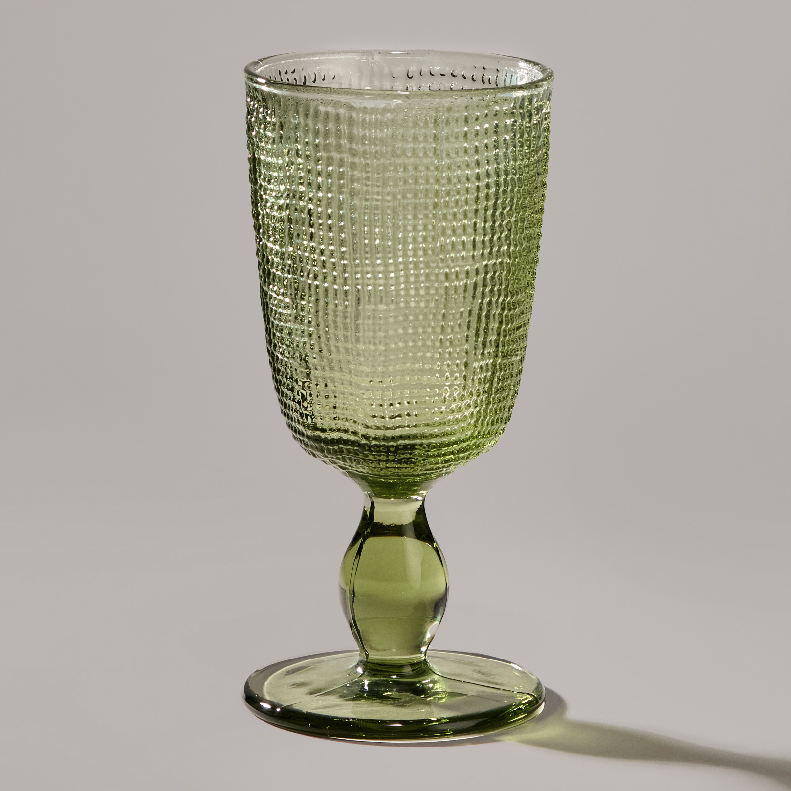 НАБОР БОКАЛОВ "TEMPO" GREEN 4 ШТ./280 МЛ