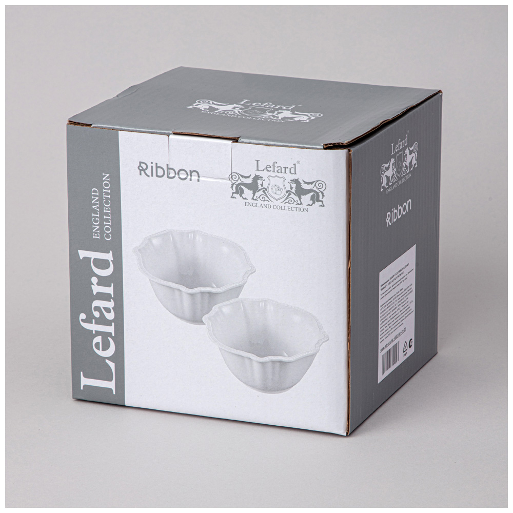НАБОР САЛАТНИКОВ LEFARD, RIBBON, 2 ШТ. 11*10, 6*5 СМ 150 МЛ, КОР=24ШТ.