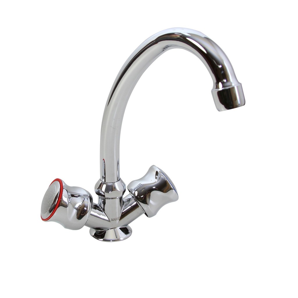 Смеситель для кухни 1/2 кер T.MARKT 04-2003 Восьмерка п\гайку