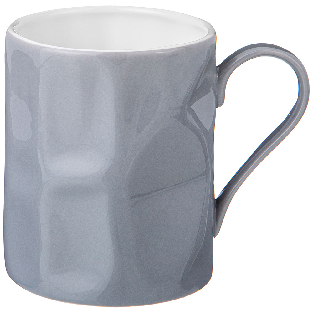 КРУЖКА LEFARD, РАФФЛ, 10 СМ 350 МЛ СЕРАЯ, КОР=48ШТ.