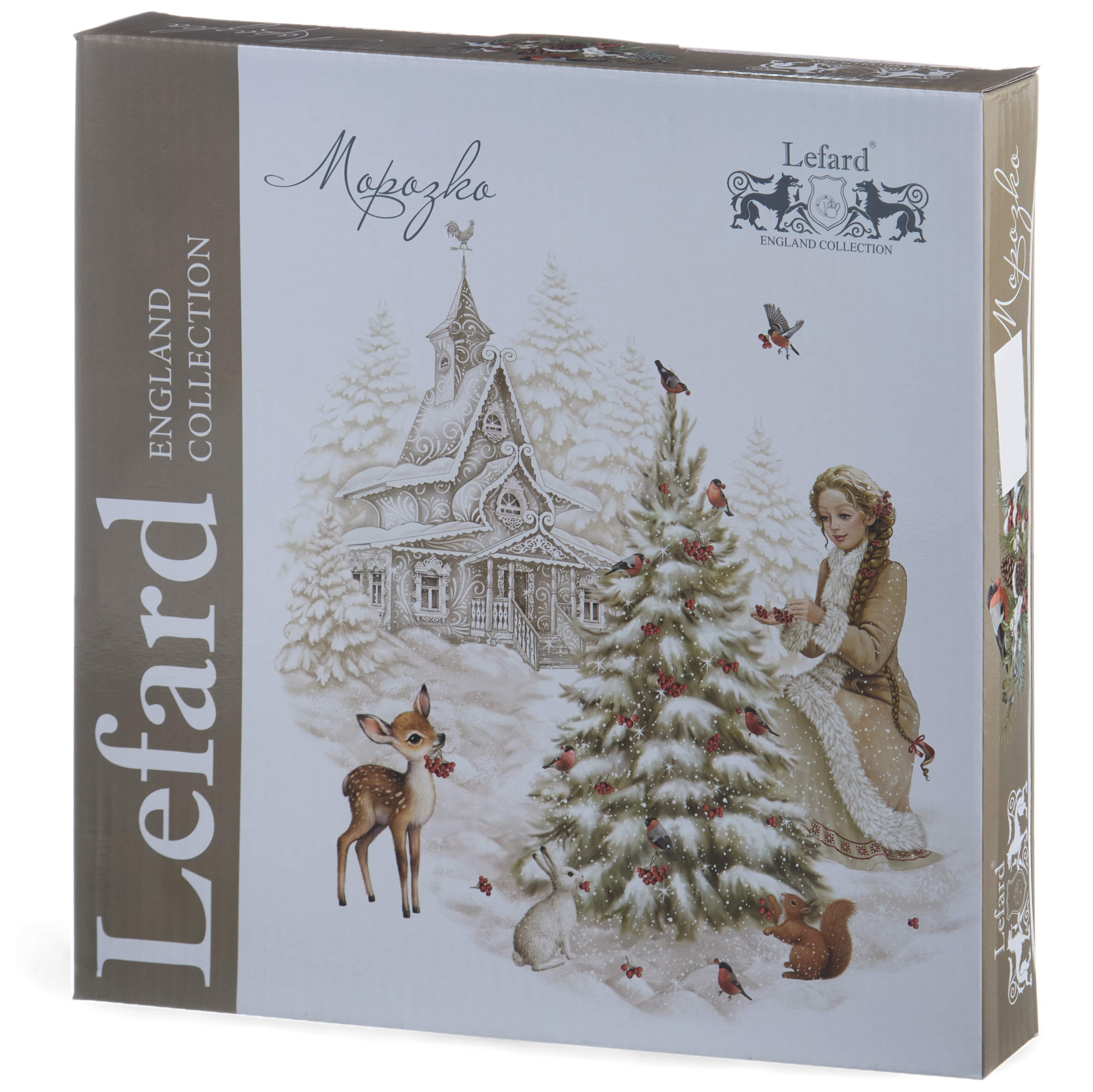 НАБОР ТАРЕЛОК ОБЕДЕННЫХ LEFARD, МОРОЗКО, 2 ШТ. 26, 5 СМ, КОР=12НАБ.