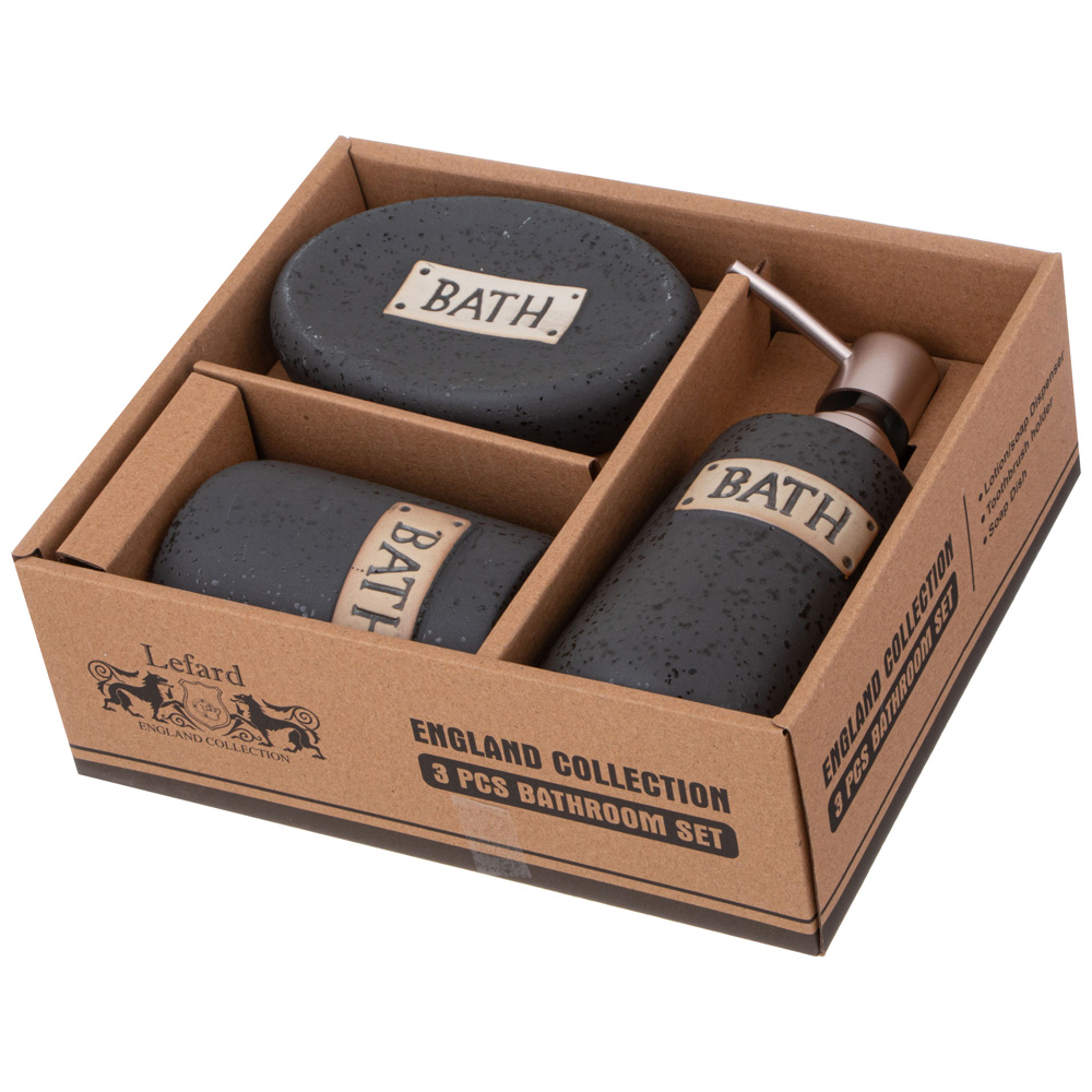 НАБОР ДЛЯ ВАННОЙ КОМНАТЫ 3 ПР. 400 МЛ