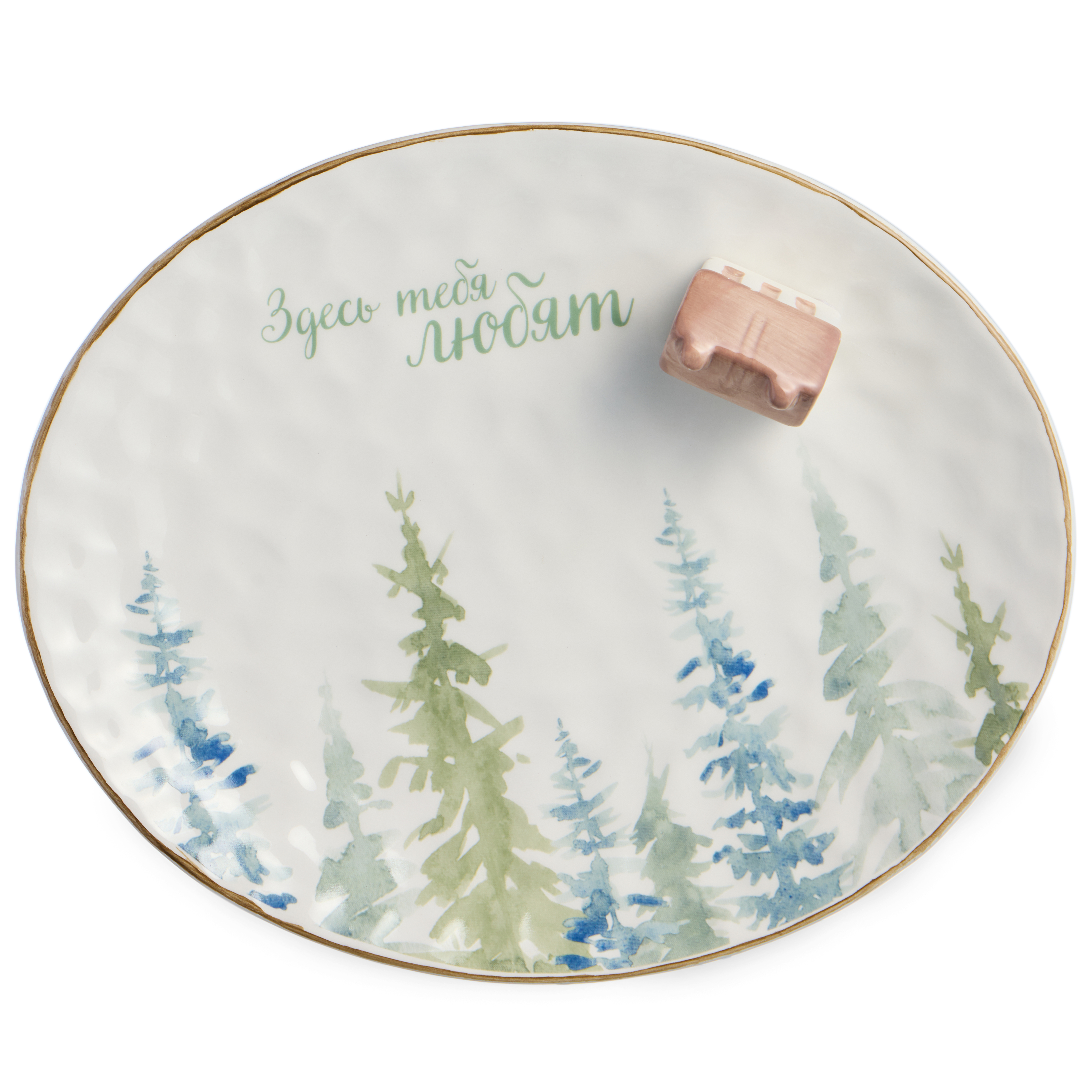 БЛЮДО ОВАЛЬНОЕ КОЛЛЕКЦИЯ, CHALET, 30*24, 5*6, 5 СМ