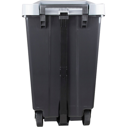 Бак 110 л IDEA М 2395, с педалью на колесах, серый