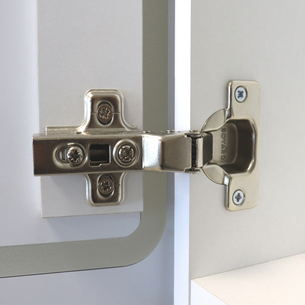 Зеркальный шкаф MIXLINE, Симпл, 500*700, ШВ универсальный, механический выкл., светодиодная подсветк