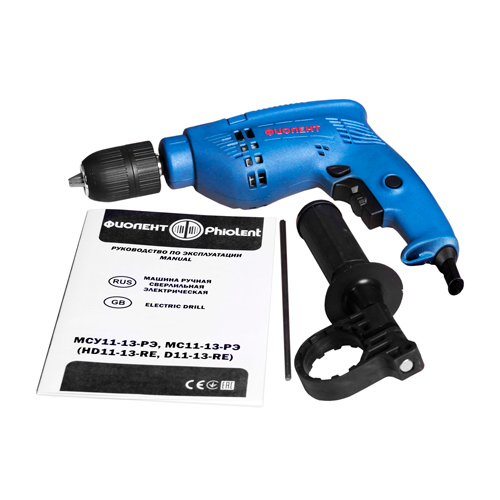 Дрель МС11-13 РЭ, 610Вт Фиолент