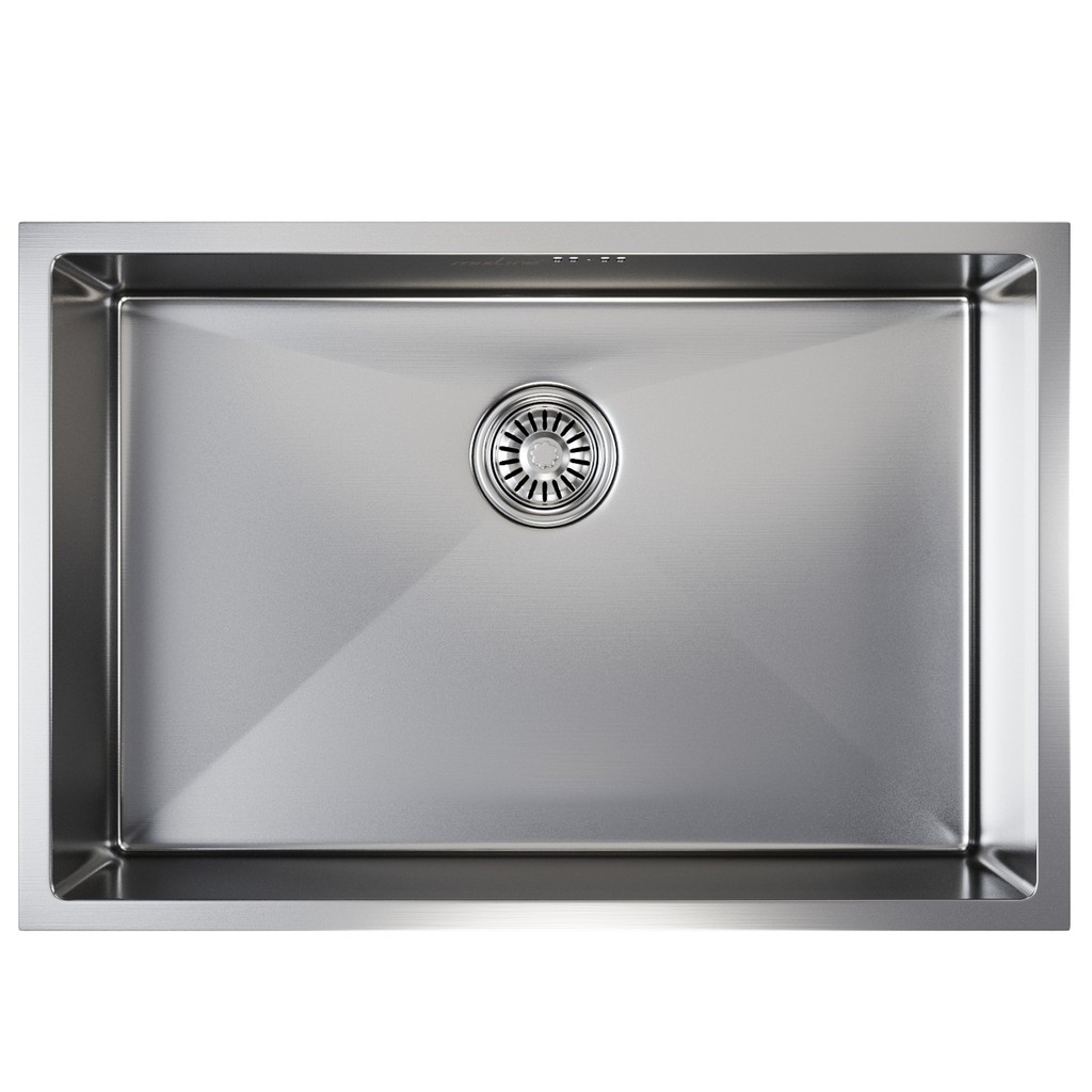 Мойка подст.монтаж 65х44, 3, 0 вып 3 1/2 MIXLINE PRO 22см с сифоном, сатин