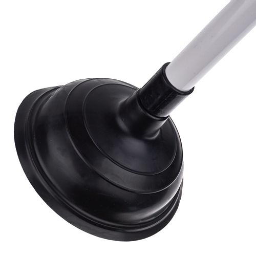 Вантуз для удаления засоров с пластиковой ручкой 13*40cm, 3/100