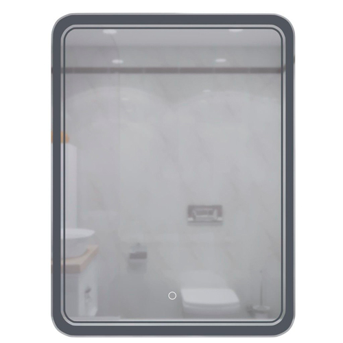 Зеркало MIXLINE, Умберто, 600*800, ШВ сенсорный выключатель, светодиодная подсветка