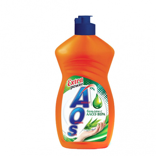 Средство для мытья посуды АОС 450 мл Бальзам Алоэ вера, 4/20
