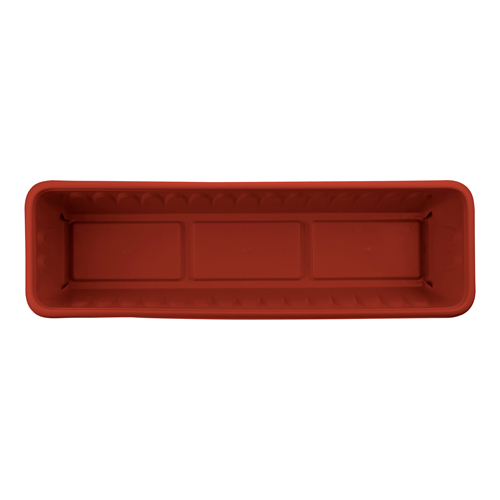 Ящик балконный 600 мм АЛИЦИЯ М 3215, с поддоном, терракотовый