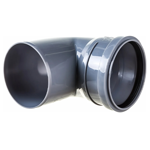 Отвод канализац. с выходом 50х110х90гр, прямой, Политэк, 1/35