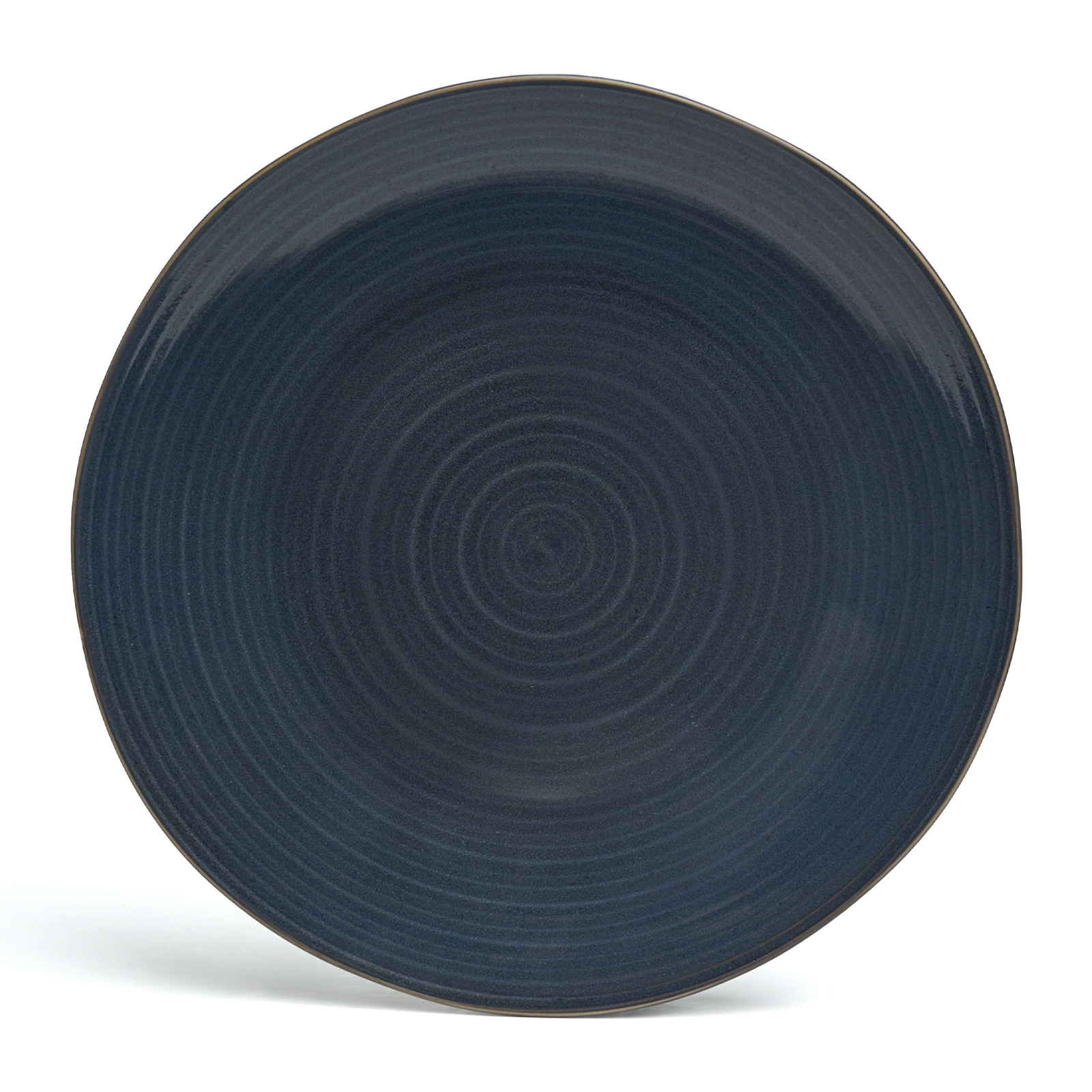 НАБОР ТАРЕЛОК ОБЕДЕННЫХ BRONCO, CONCEPT, 4 ШТ. 27, 5 СМ СИНИЙ