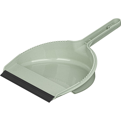 Комплект щетка-сметка Homver Greenland 221225318/04 , с совком, с кромкой, зеленый флэк