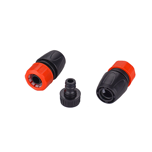 Шланг полив. Жук Люкс 3/4 3-х слойный неорезина, бухта 25м, 12атм, в комплекте с коннекторами и адаптером, 1/1