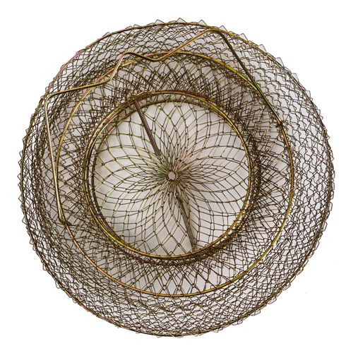 Садок рыболовный складной d45 стальной, 1/40