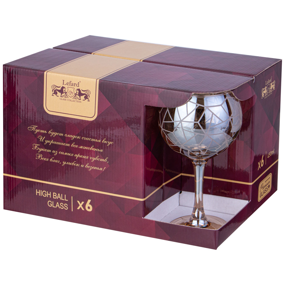 НАБОР ФУЖЕРОВ ИЗ 6 ШТ, ГРАФИКА, МЕД 280 МЛ