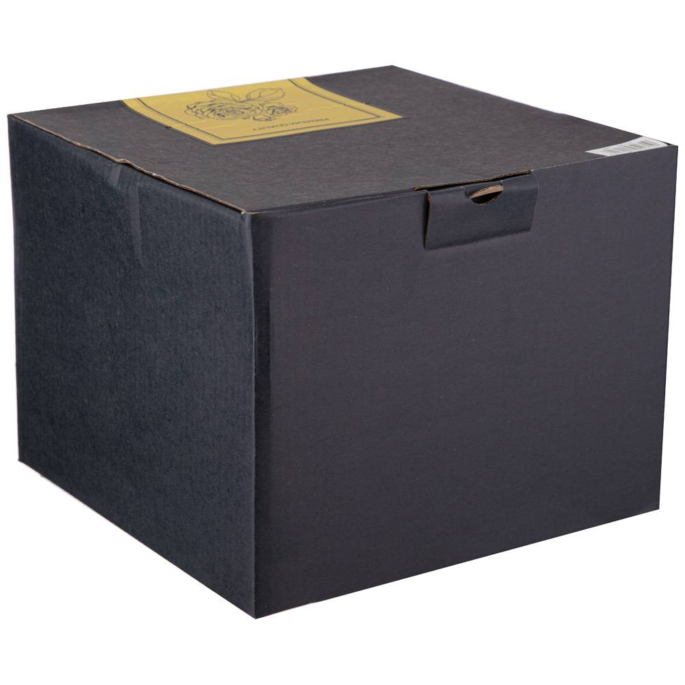 КОНФЕТНИЦА, LEFARD GOLD GLASS, 19, 5*19, 5 СМ. ВЫСОТА=15 СМ., КОР=12ШТ.