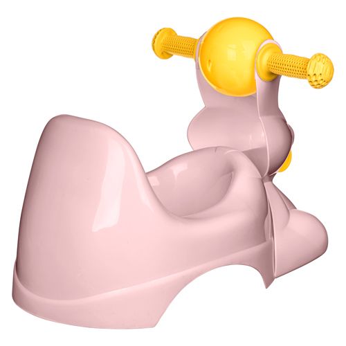 Горшок детский в форме игрушки Homver Зайчик Lapsi 221500407/02, 420 х 290 х 310 мм, светло-розовый