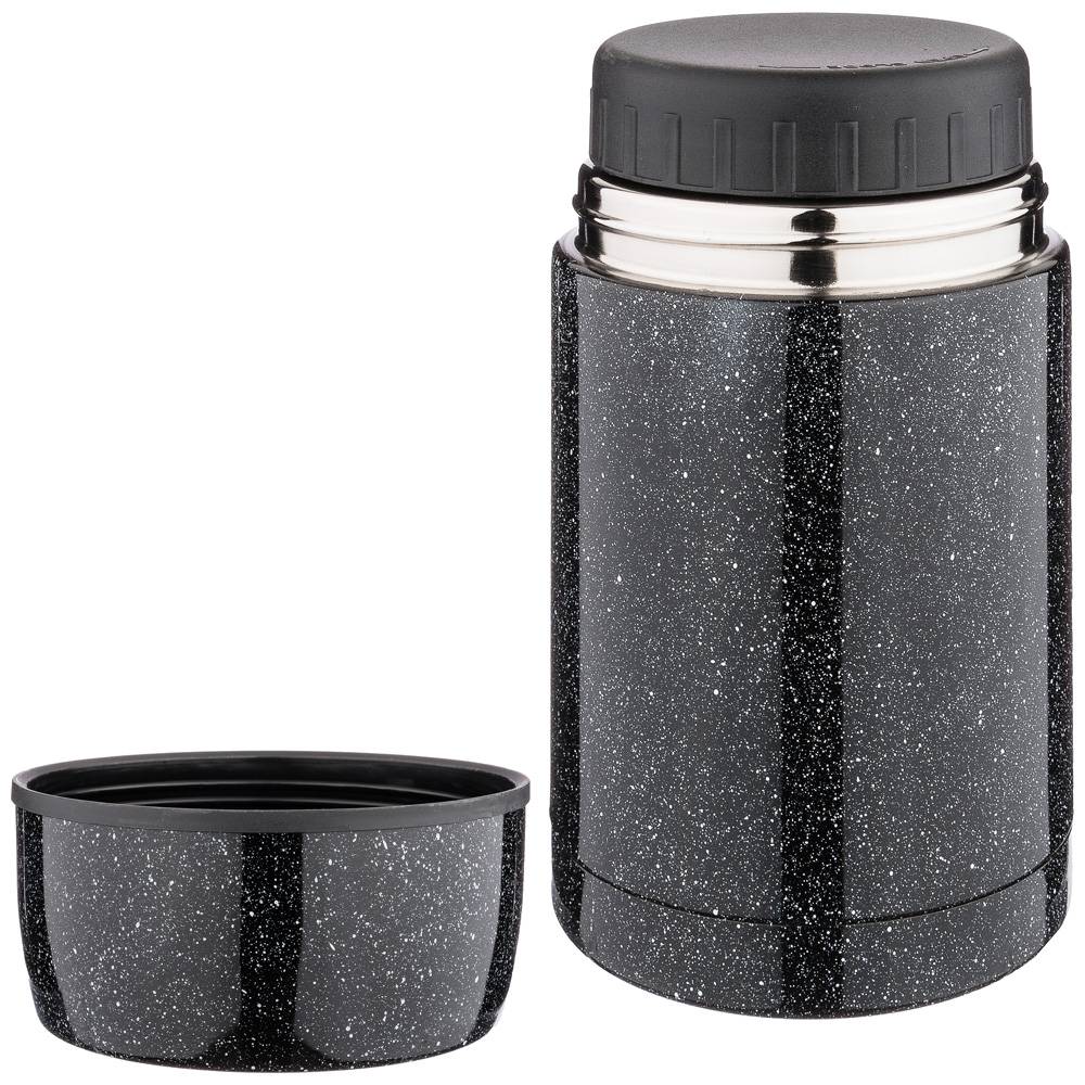 ТЕРМОС AGNESS С ШИРОКИМ ГОРЛОМ И КРЫШКОЙ-ЧАШКОЙ, 750МЛ, КОЛБА НЖС, КОР=12ШТ.