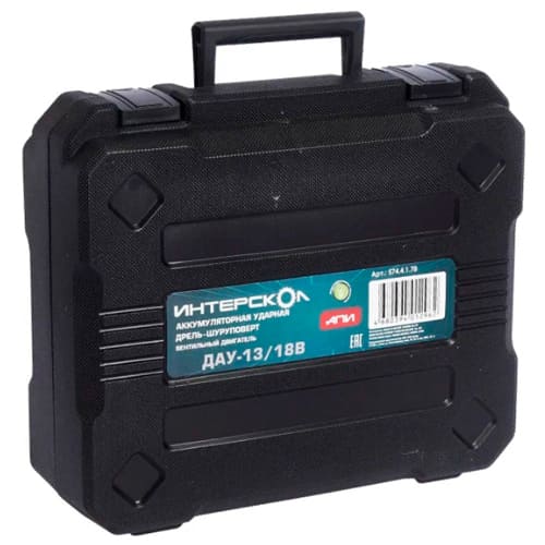 Дрель аккумуляторная ДА 13/18 ВК 45, Интерскол