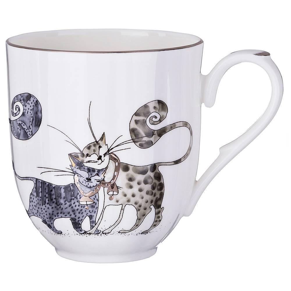 КРУЖКА LEFARD, КОТИКИ, 450 МЛ, КОР=48ШТ.