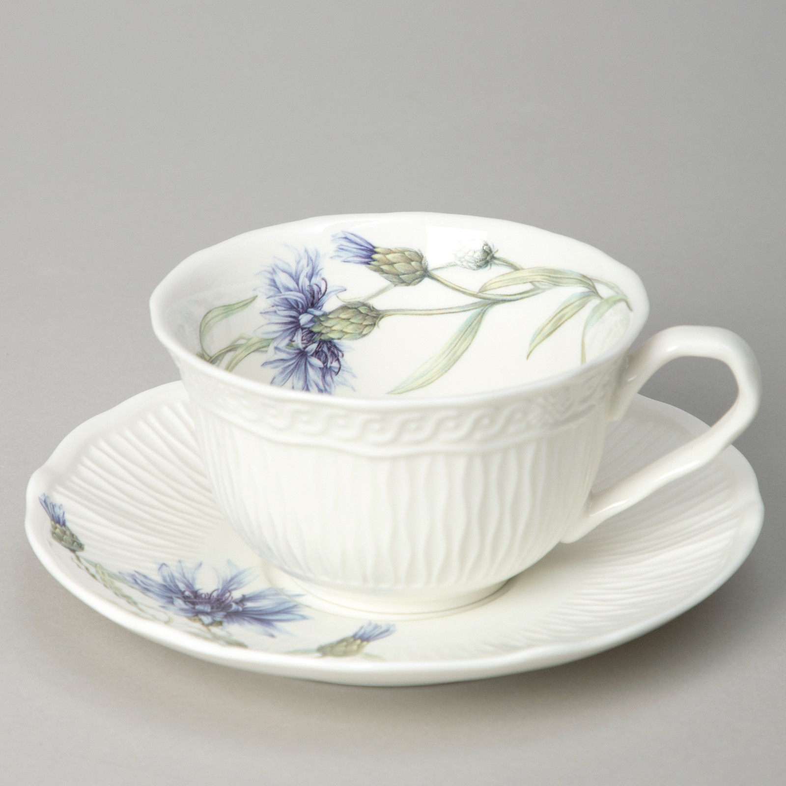 ЧАЙНЫЙ СЕРВИЗ LEFARD, ВАСИЛЬКИ, НА 6 ПЕР. 14 ПР.