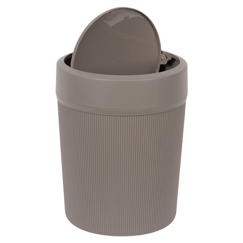 Контейнер для мусора 4 л IDEA ВЕЛЬВЕТ М 2485, французский серый
