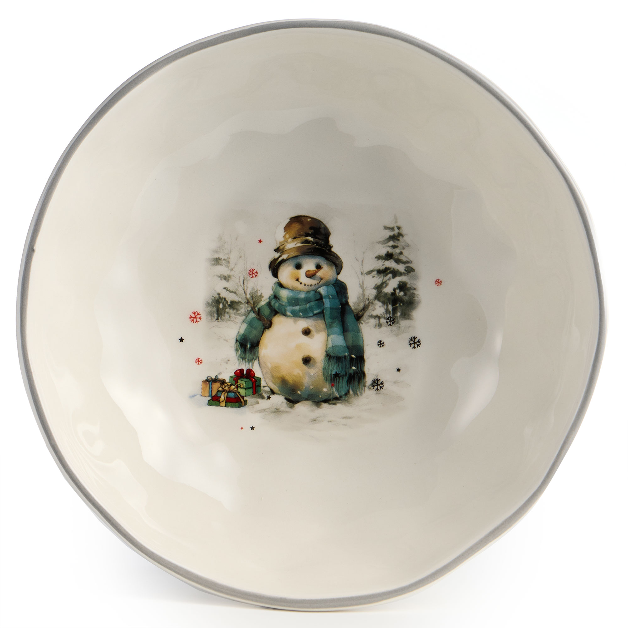 САЛАТНИК AGNESS, С НОВЫМ ГОДОМ!, 17*5, 7 СМ, КОР=24ШТ.