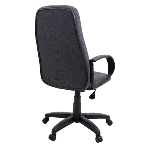 Кресло офисное, компьютерное TRON С1 ткань рогожка Prestige, 63.5х48х48 см, серый