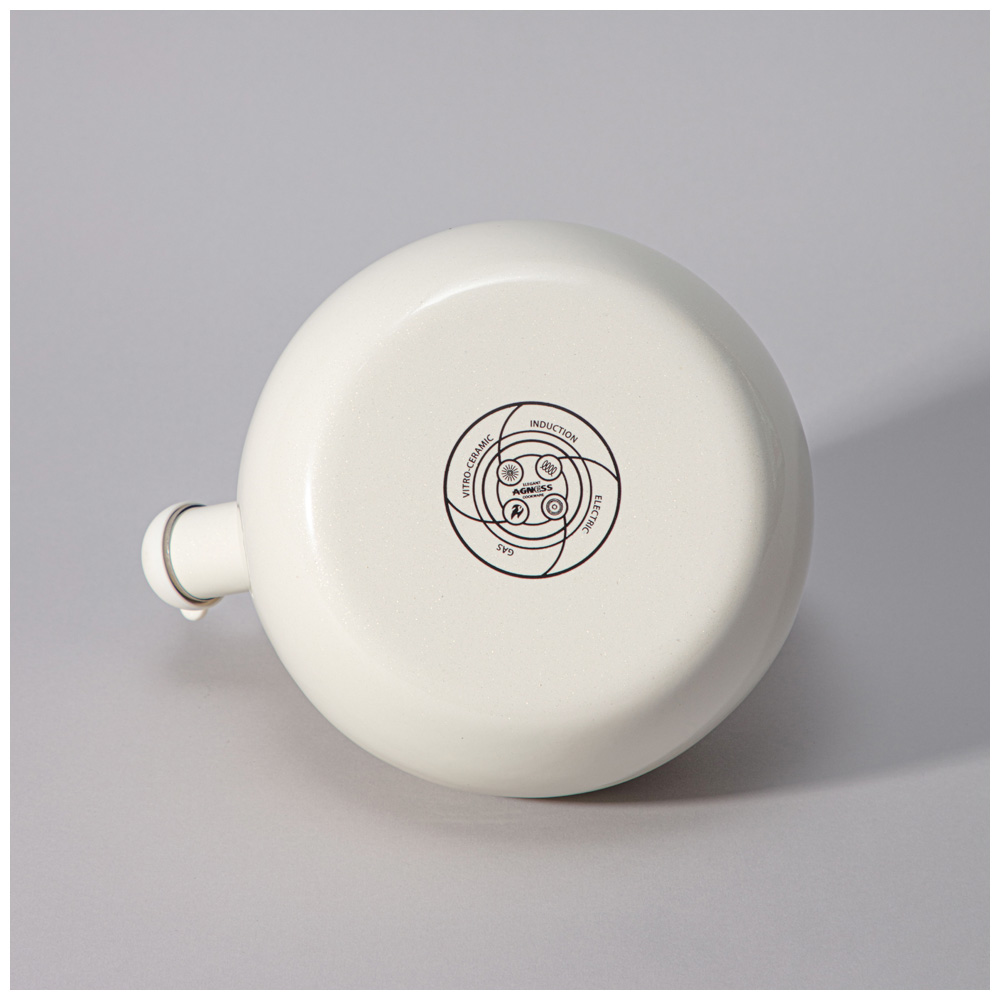 ЧАЙНИК AGNESS ЭМАЛИРОВАННЫЙ СО СВИСТКОМ СЕРИЯ, CHARM,  2, 2Л