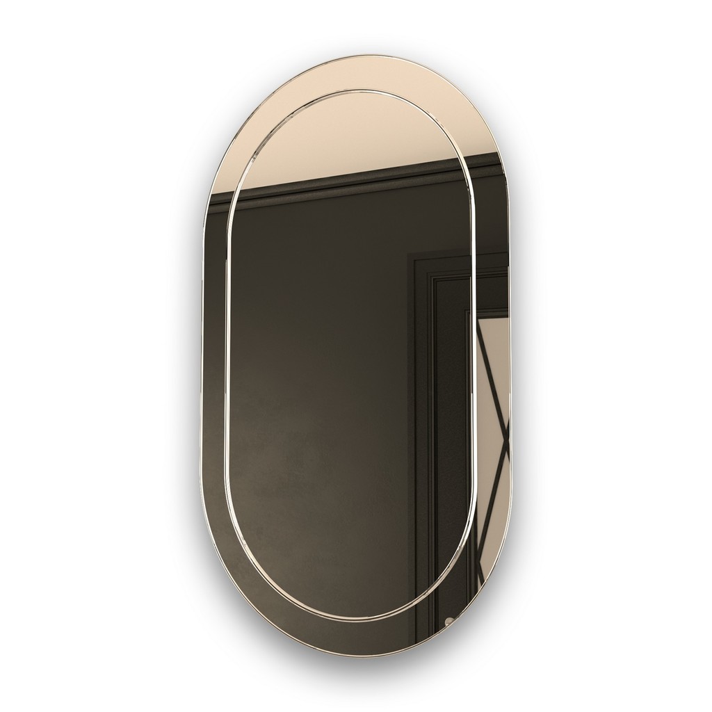 Зеркало MIXLINE, Ива, 550*900, ШВ гравировка