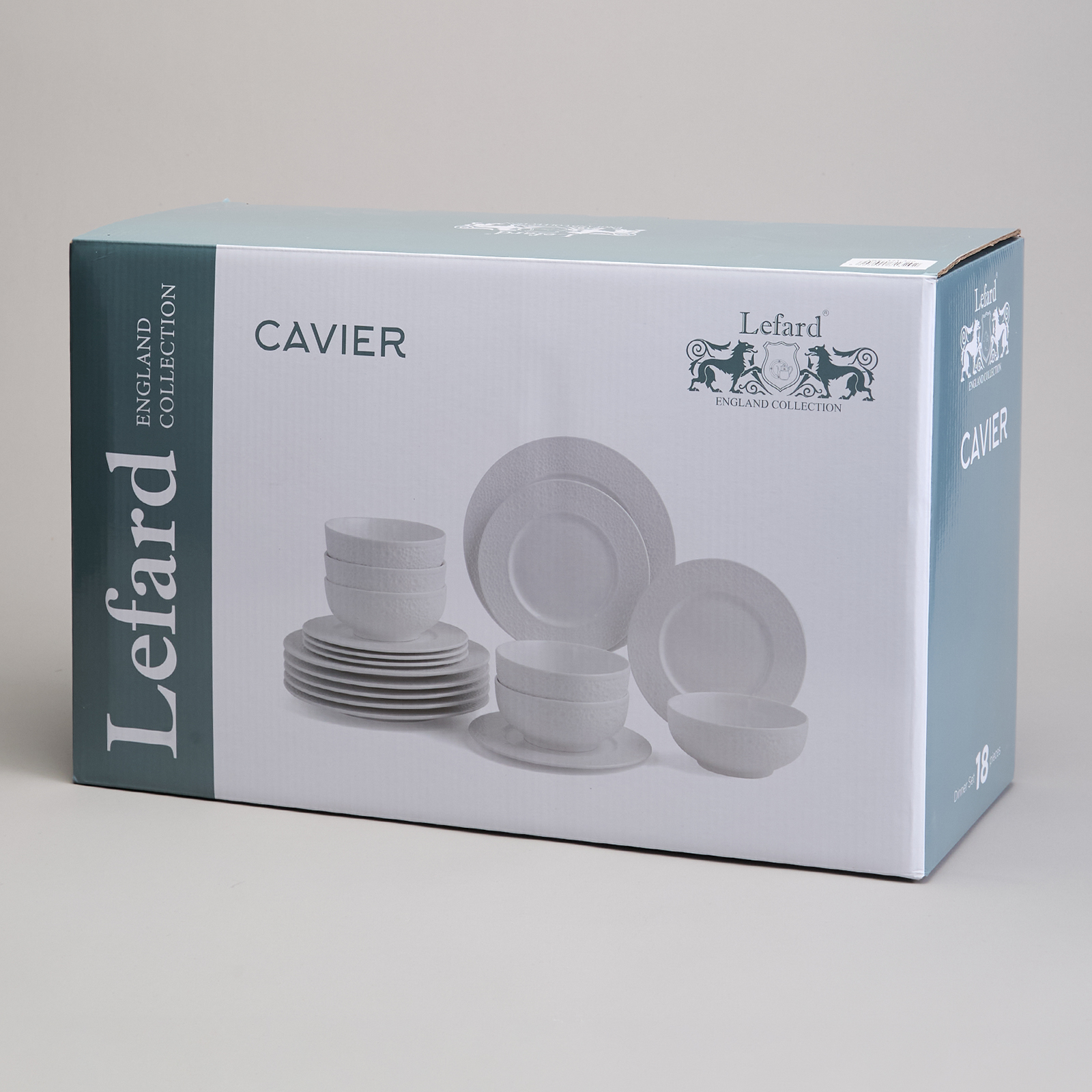 НАБОР ПОСУДЫ ОБЕДЕННЫЙ LEFARD, CAVIER, НА 6 ПЕР. 18 ПР., КОР=1НАБ.
