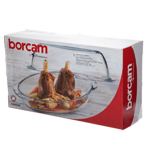 Форма для запекания овальная 1,8л + крышка 35-19-15см Pasabahce, 59052, 1/6