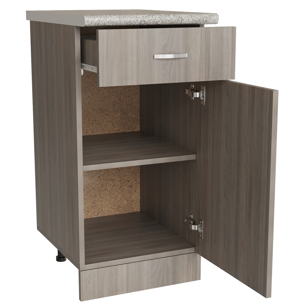 Стол разделочный 40 шимо/ясень светлый, 1 ящик