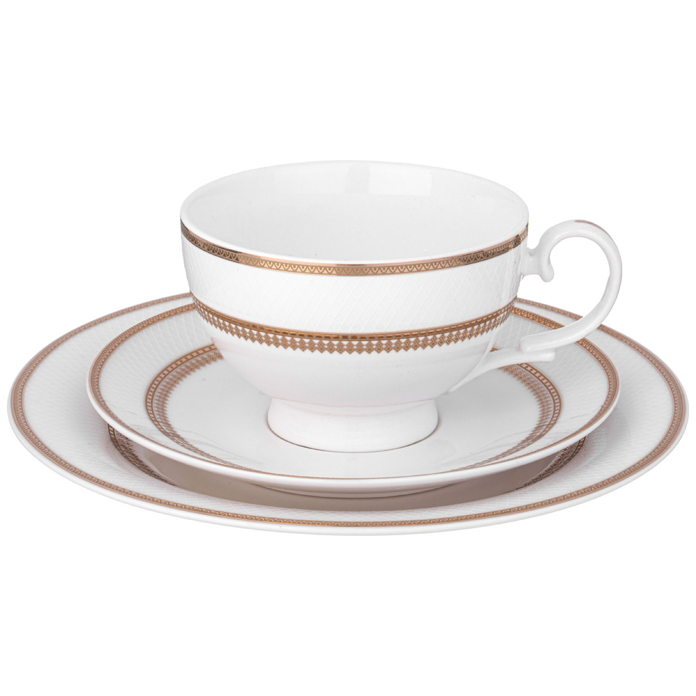 СЕРВИЗ ЧАЙНЫЙ LEFARD, ПРАЗДНИЧНЫЙ, НА 6 ПЕР. 20 ПР., КОР=1НАБ.